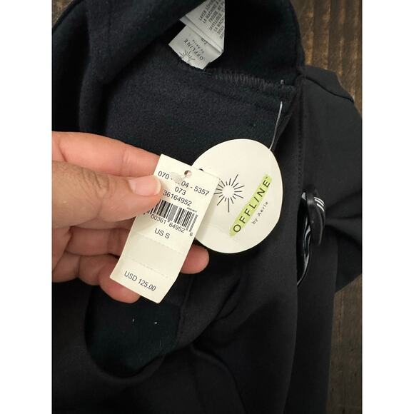 Aerie Black Snow Bib Coveralls - Picture 6 of 10